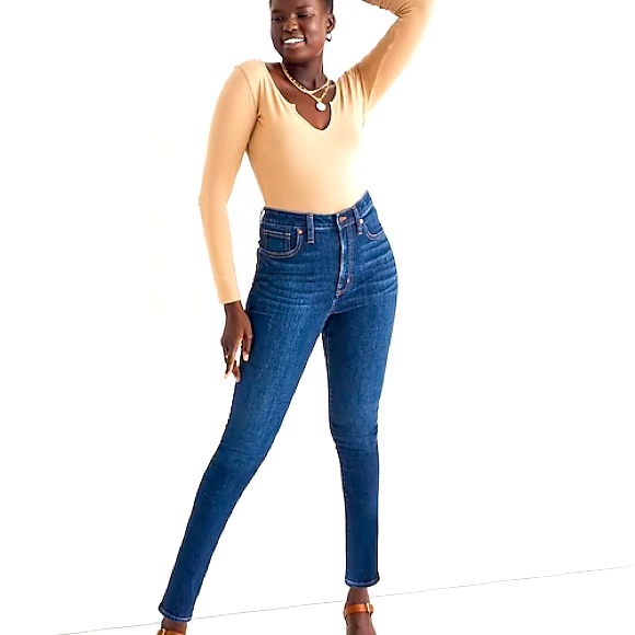 Madewell Denim - Madewell Curvy High Rise Skinny Jeans size 30P